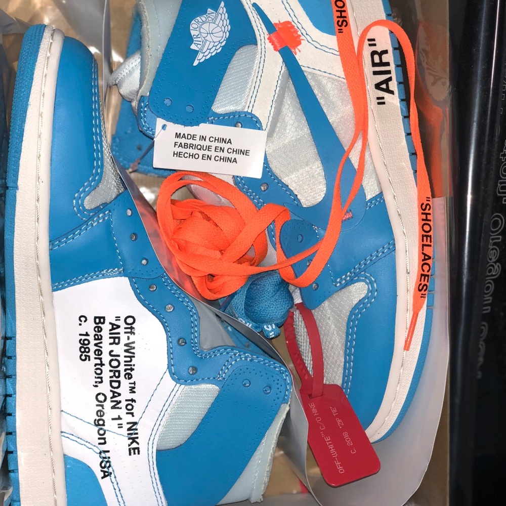 100% authentic off white 1’s